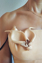 Charger l'image dans la galerie, Bustier Arôme en cuir (leather)