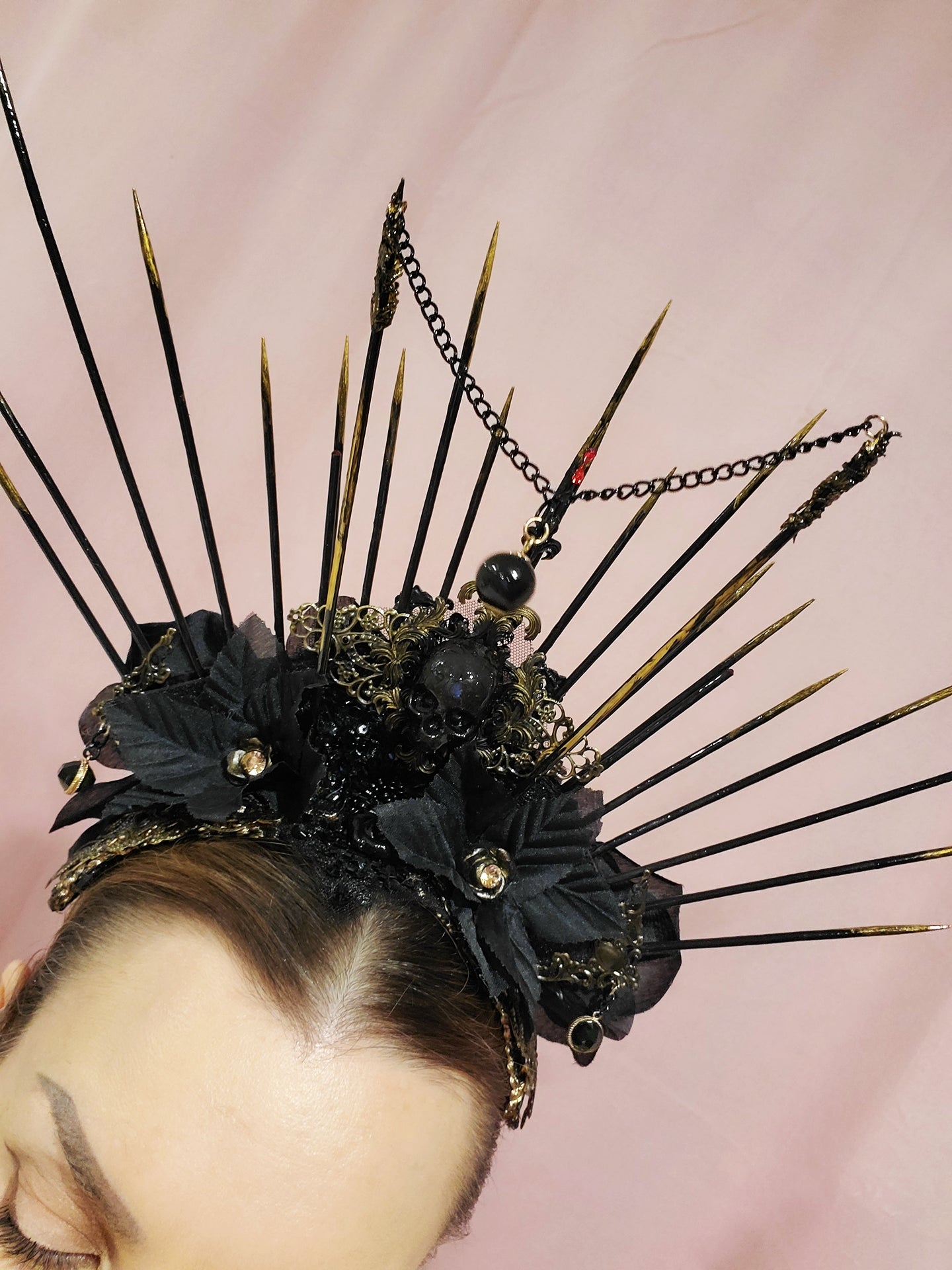 Vendu! SOLD! couronne d'onix