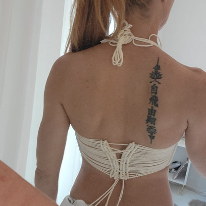 Bustier Corde couture