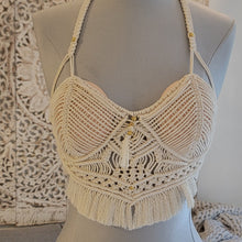 Load image into Gallery viewer, Corde couture crop top Bralette