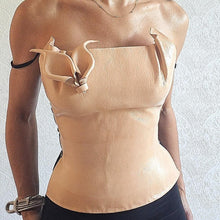 Charger l&#39;image dans la galerie, Bustier Arôme en cuir (leather)