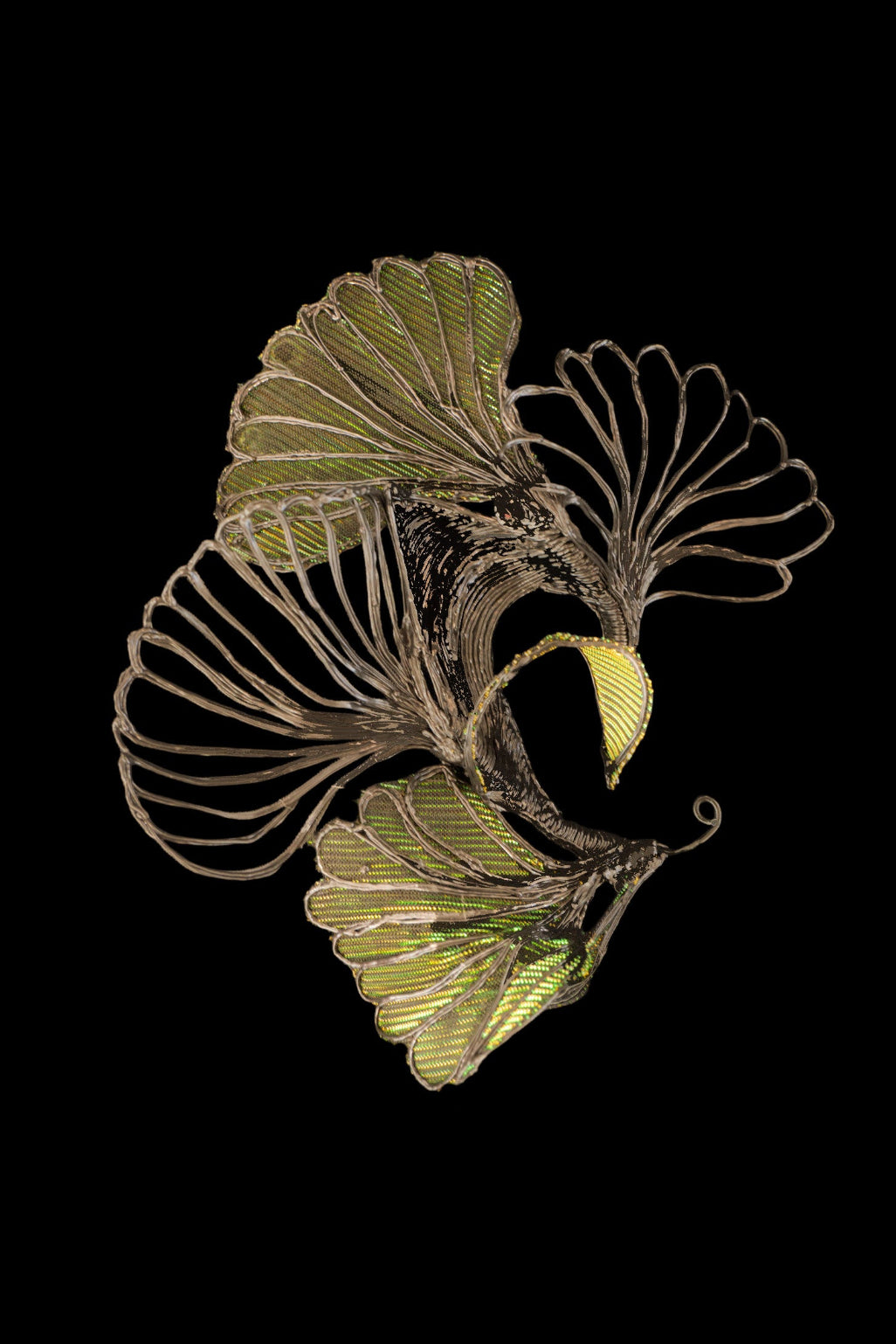 Ornement d’oreille elfique 3D en feuille, inspiré d’un univers féerique et naturel, pièce délicate et envoûtante