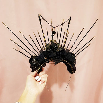 Vendu! SOLD! couronne d'onix
