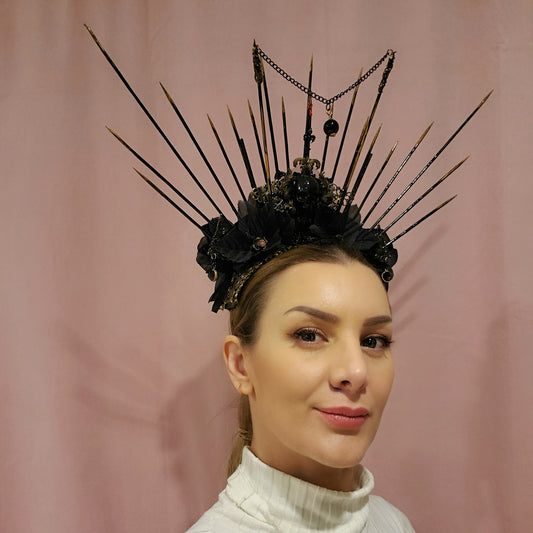 Vendu! SOLD! couronne d'onix