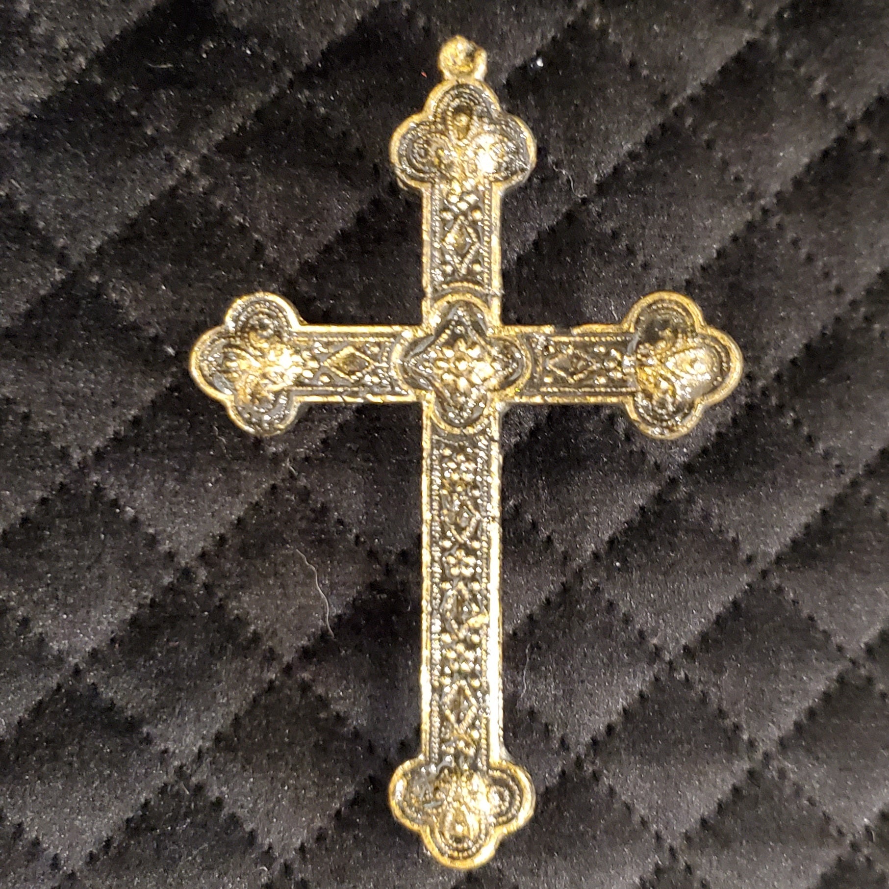 Cross brooch