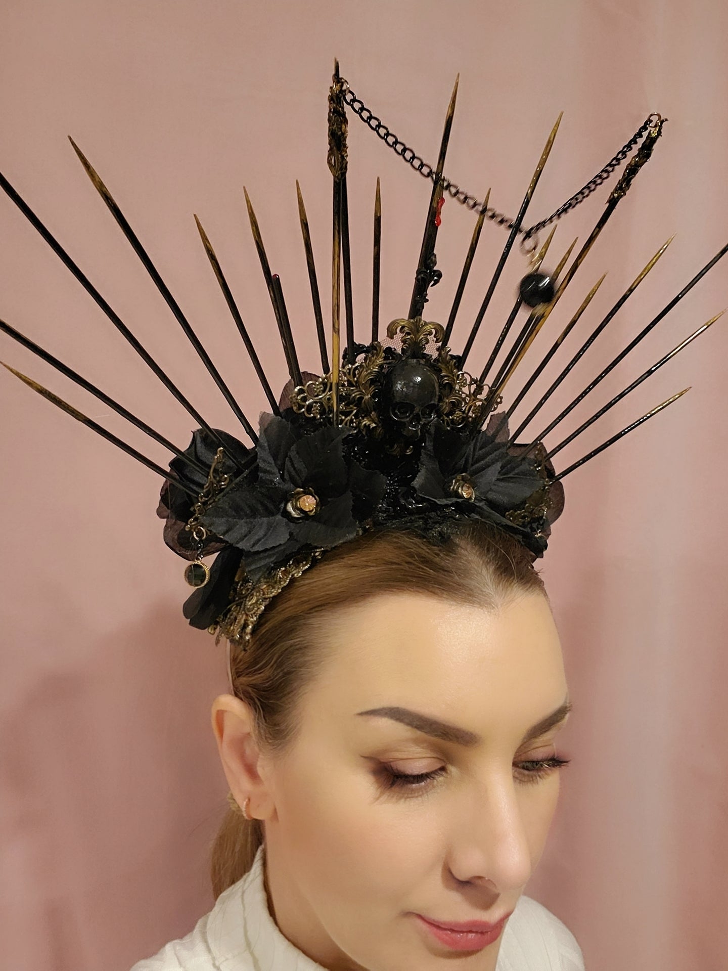 Vendu! SOLD! couronne d'onix