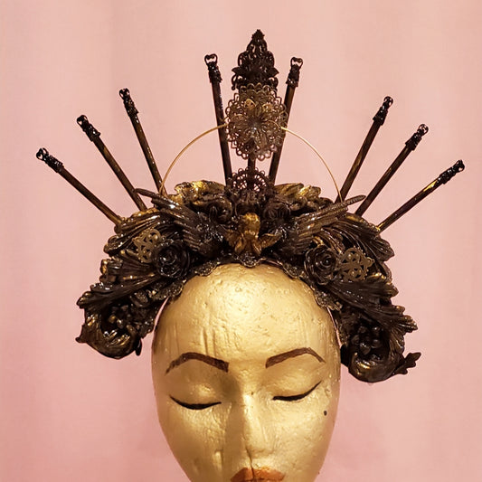 VENDU SOLD! L'ange en couronne