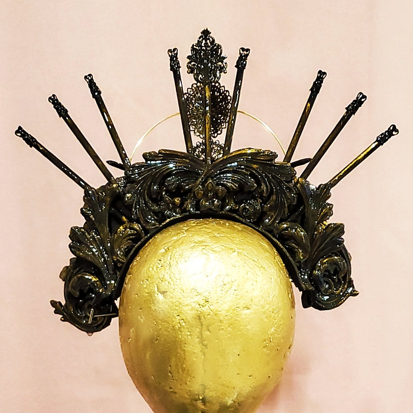 VENDU SOLD! L'ange en couronne
