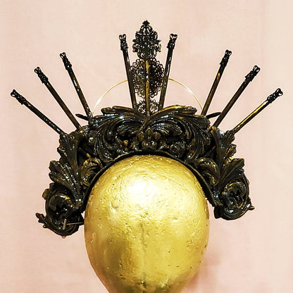 VENDU SOLD! L'ange en couronne