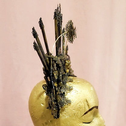 VENDU SOLD! L'ange en couronne