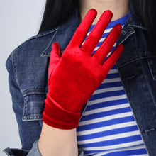 Load image into Gallery viewer, Extra Long velvet Opera gloves